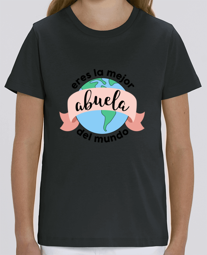 Camiseta Infantil Algodón Orgánico MINI CREATOR Eres la mejor abuela del mundo Par tunetoo