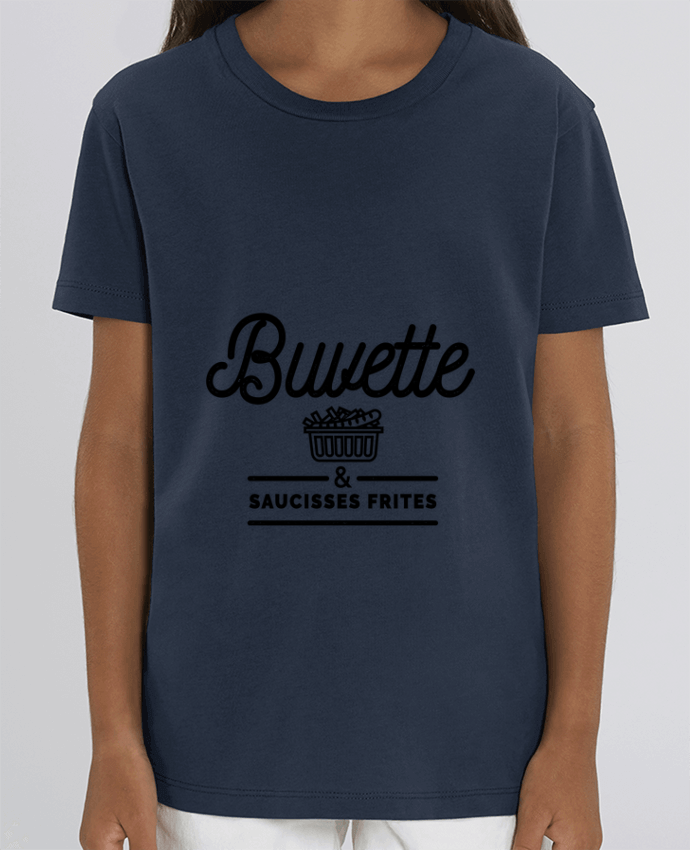 Kids T-shirt Mini Creator Buvette et Saucisse frites Par Rustic