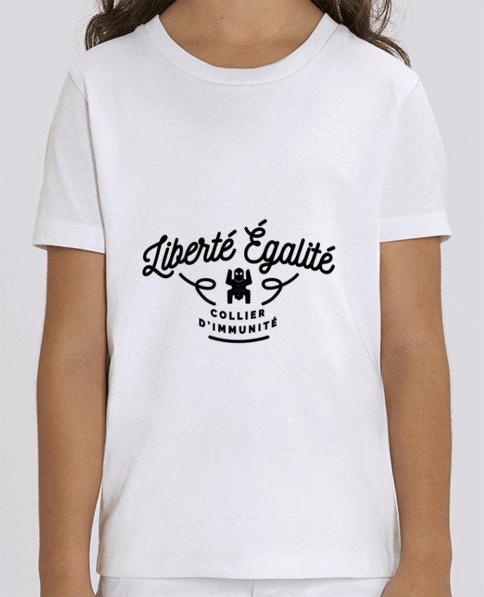 Kids T-shirt Mini Creator Liberté égalité collier d'immunité Par Rustic