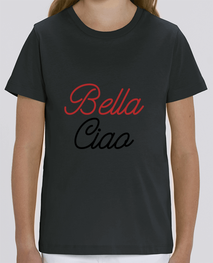 Camiseta Infantil Algodón Orgánico MINI CREATOR Bella Ciao Par lecartelfrancais
