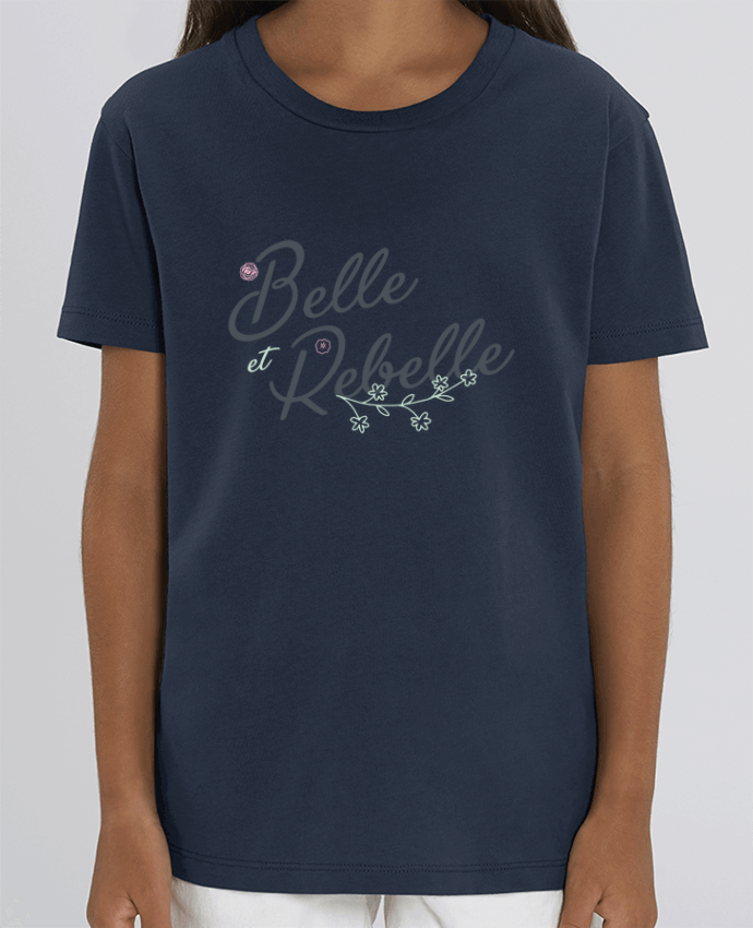 Camiseta Infantil Algodón Orgánico MINI CREATOR Belle et Rebelle Par tunetoo