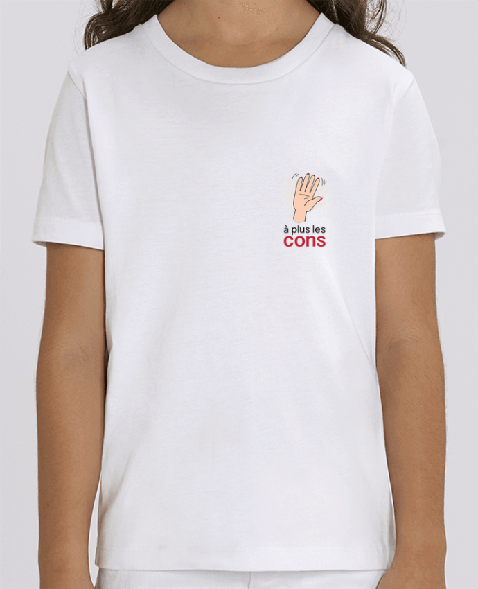 Camiseta Infantil Algodón Orgánico MINI CREATOR A plus les cons Par el2410