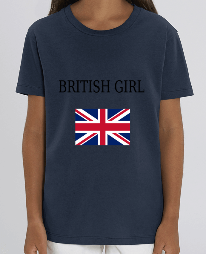 Tee Shirt Enfant Bio Stanley MINI CREATOR BRITISH GIRL Par Dott