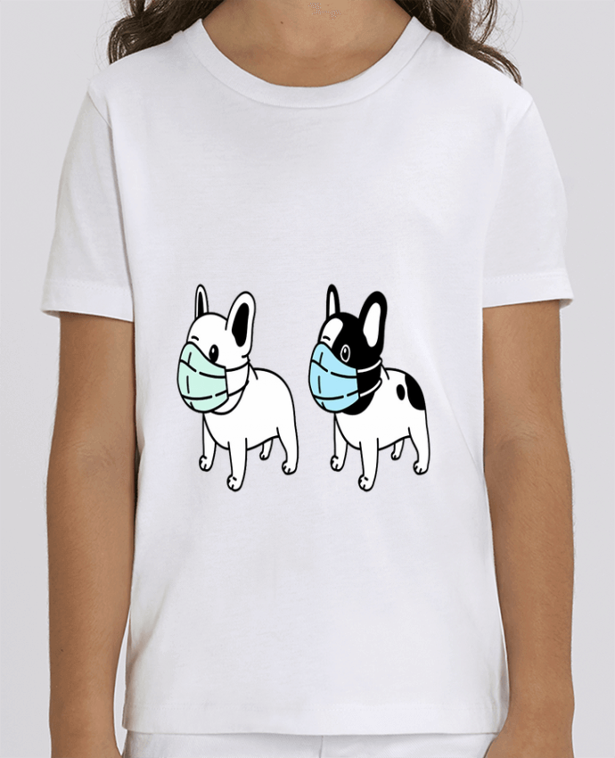 Kids T-shirt Mini Creator BullDog Frances Covid19 Par David41isla