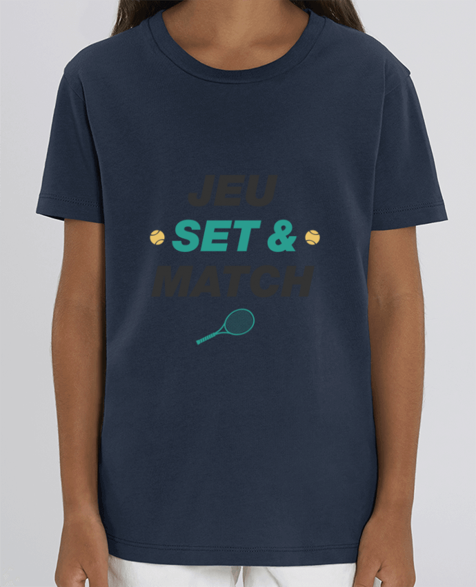 T-shirt Enfant Jeu Set & Match Par tunetoo