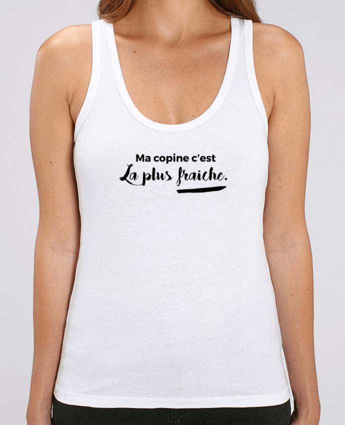 Camiseta de Tirantes  Mujer Stella Dreamer Ma copine c'est la plus fraiche Par tunetoo