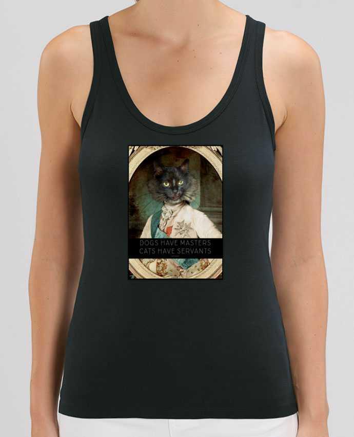 Camiseta de Tirantes  Mujer Stella Dreamer King Cat Par Tchernobayle