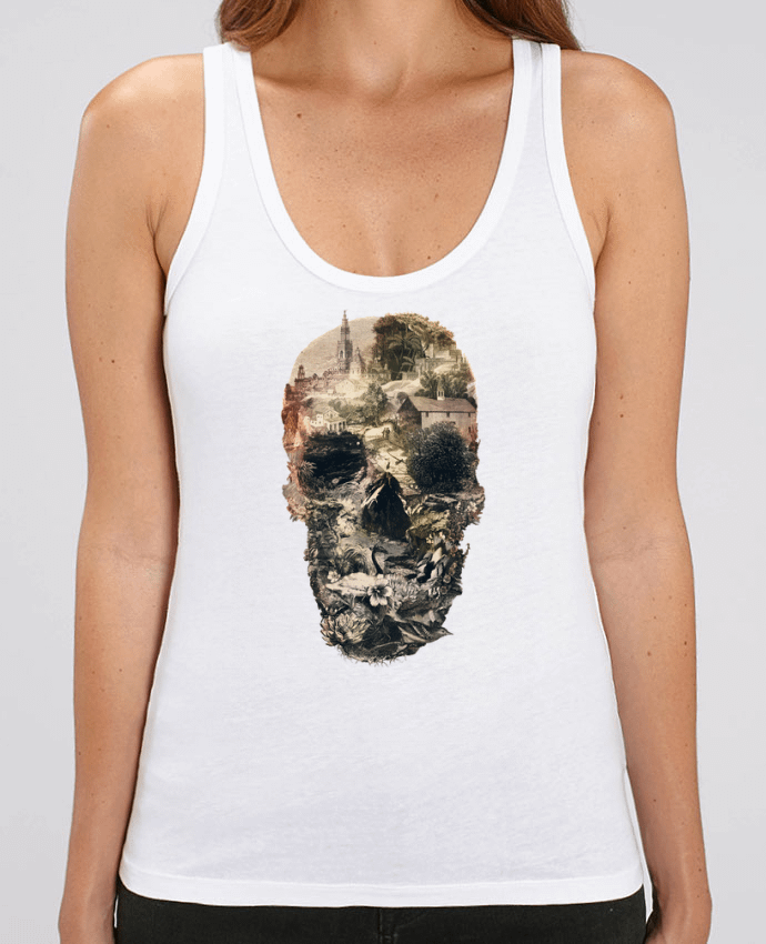 Camiseta de Tirantes  Mujer Stella Dreamer Skull town Par ali_gulec