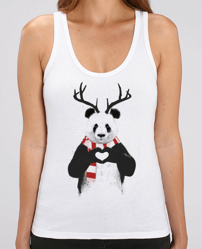 Camiseta de Tirantes  Mujer Stella Dreamer X-mas Panda Par Balàzs Solti
