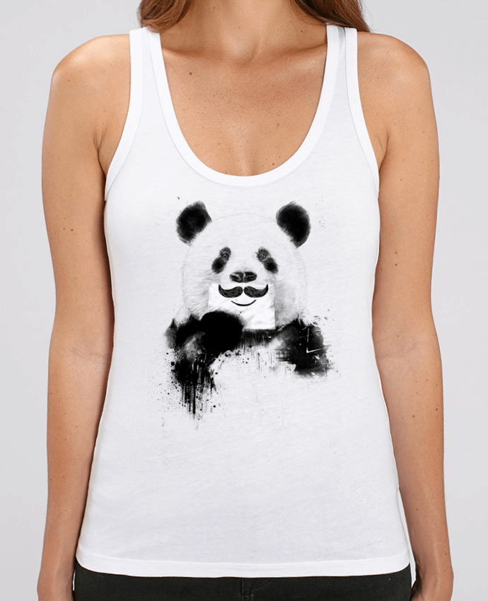Camiseta de Tirantes  Mujer Stella Dreamer Funny Panda Par Balàzs Solti