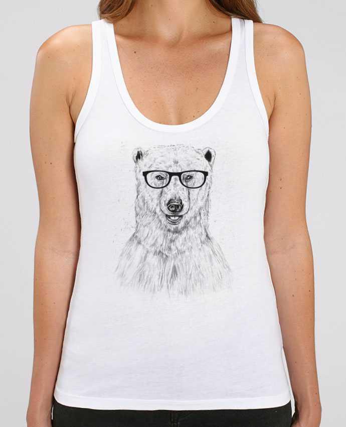Camiseta de Tirantes  Mujer Stella Dreamer Geek Bear Par Balàzs Solti