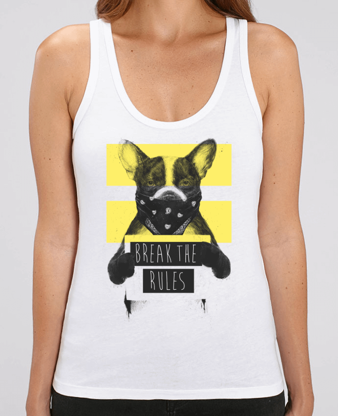 Camiseta de Tirantes  Mujer Stella Dreamer rebel_dog_yellow Par Balàzs Solti
