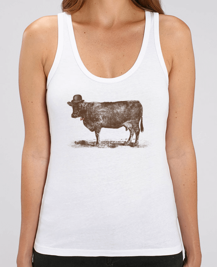 Camiseta de Tirantes  Mujer Stella Dreamer Cow Cow Nut Par Florent Bodart