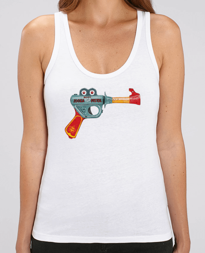 Camiseta de Tirantes  Mujer Stella Dreamer Gun Toy Par Florent Bodart