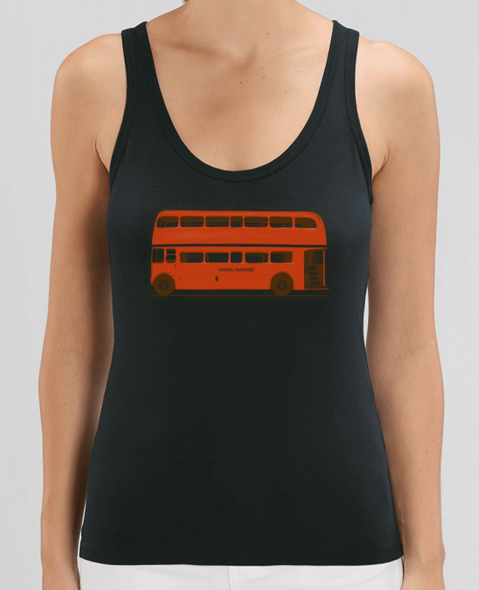 Women Tank Top Stella Dreamer Red London Bus Par Florent Bodart
