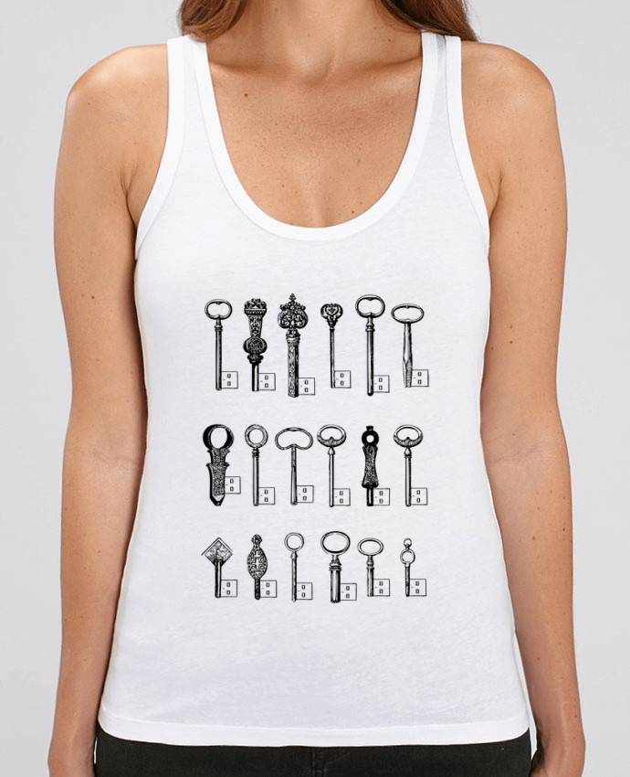 Camiseta de Tirantes  Mujer Stella Dreamer USB Keys Par Florent Bodart