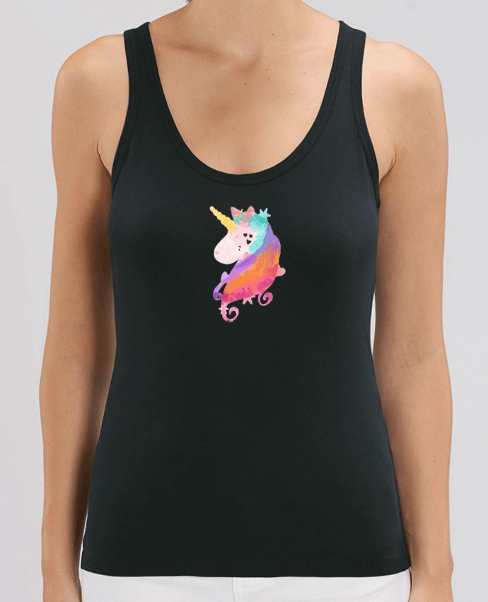 Camiseta de Tirantes  Mujer Stella Dreamer Watercolor Unicorn Par PinkGlitter