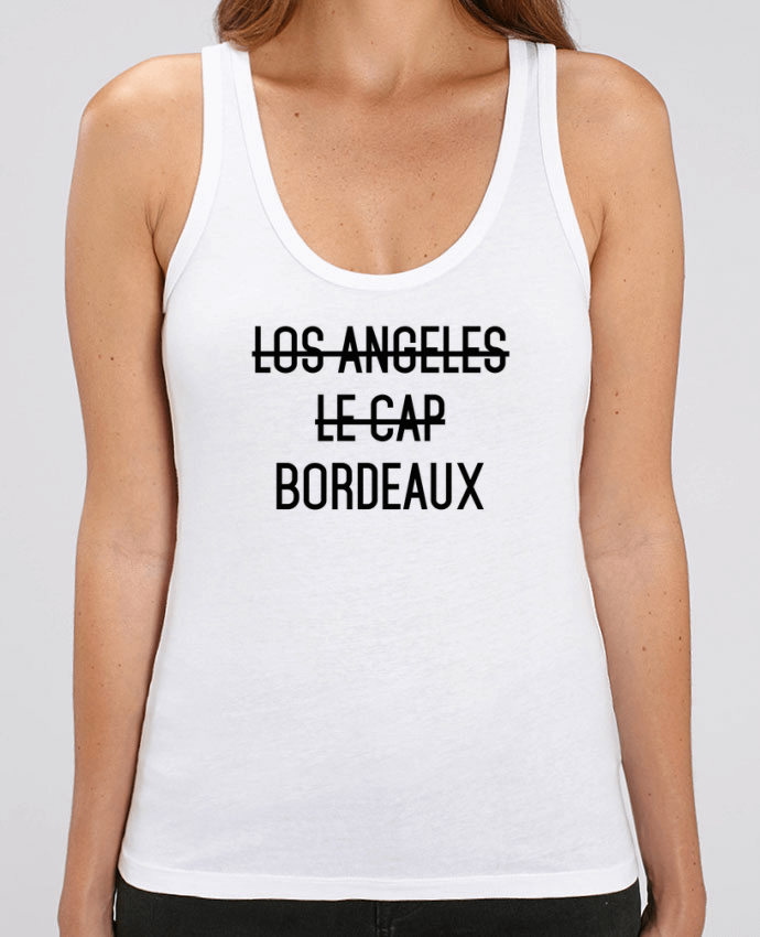 Camiseta de Tirantes  Mujer Stella Dreamer 1er Bordeaux Par tunetoo