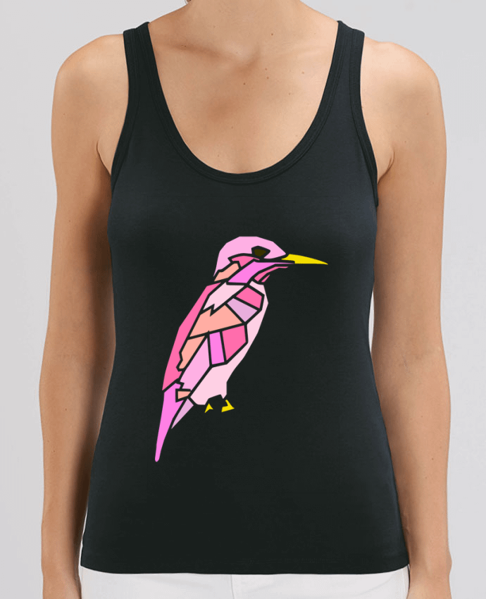 Camiseta de Tirantes  Mujer Stella Dreamer oiseau rose Par LaurianeT