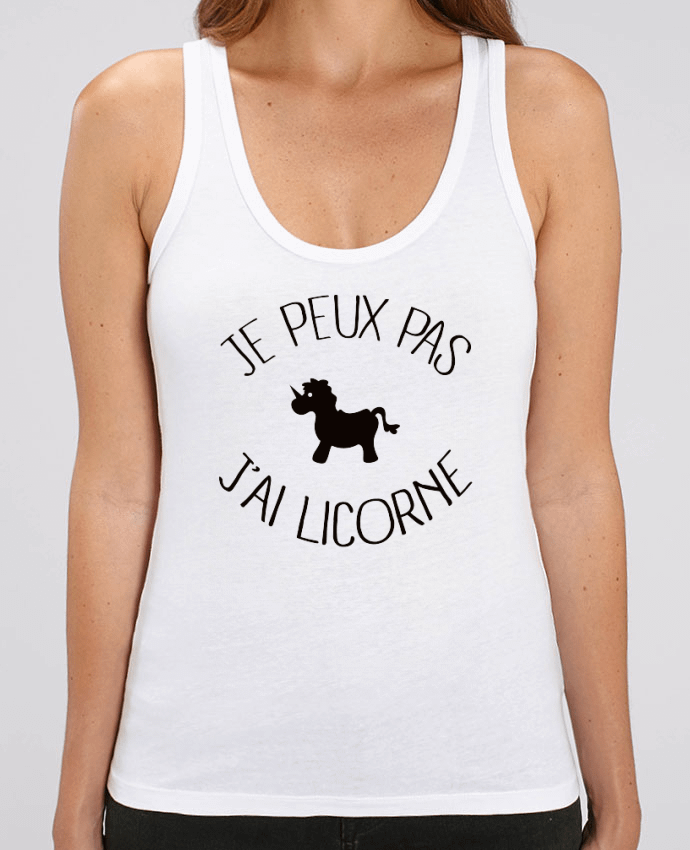 Débardeur Je peux pas j'ai licorne Par Freeyourshirt.com