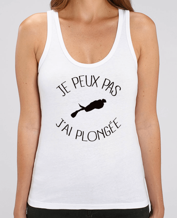 Débardeur Je peux pas j'ai plongée Par Freeyourshirt.com