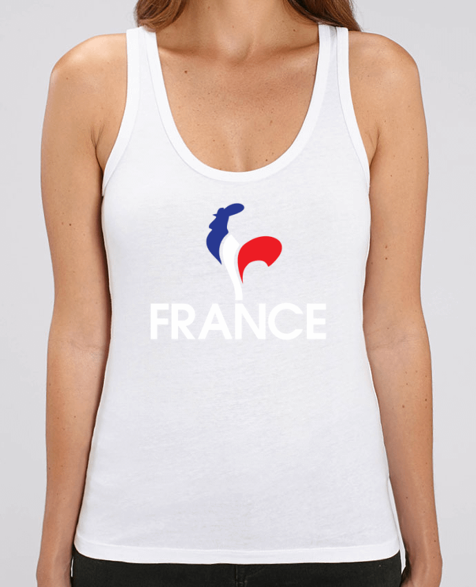 Camiseta de Tirantes  Mujer Stella Dreamer France et Coq Par Freeyourshirt.com