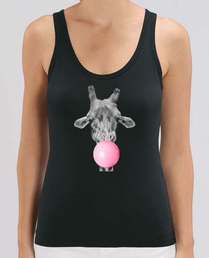 Camiseta de Tirantes  Mujer Stella Dreamer Girafe bulle Par justsayin