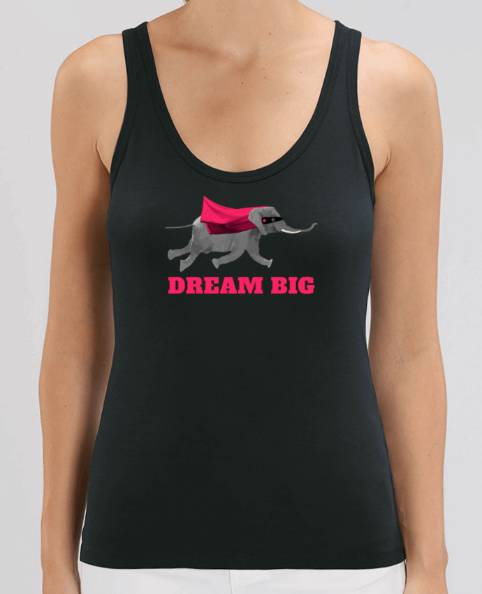Camiseta de Tirantes  Mujer Stella Dreamer Dream big éléphant Par justsayin