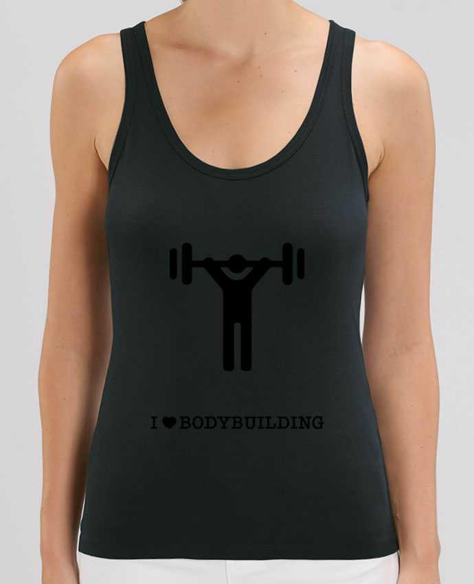 Camiseta de Tirantes  Mujer Stella Dreamer I love bodybuilding Par will