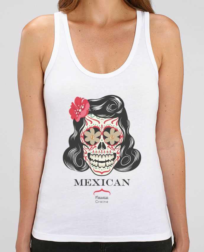 Camiseta de Tirantes  Mujer Stella Dreamer Mexican crane Par Mauvaise Graine