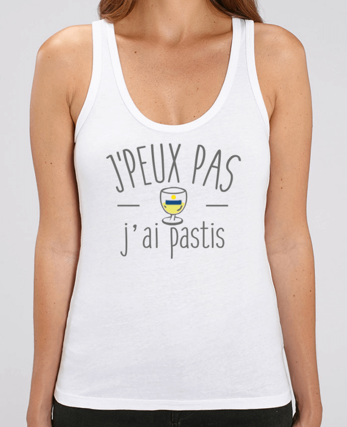 Débardeur Je peux pas j'ai pastis Par FRENCHUP-MAYO