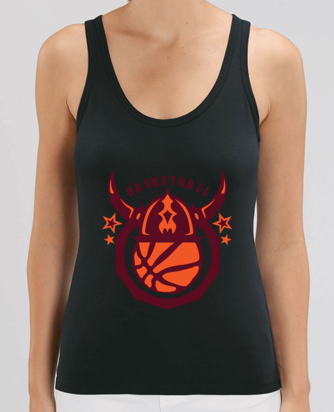 Camiseta de Tirantes  Mujer Stella Dreamer basketball casque viking logo sport club Par Achille