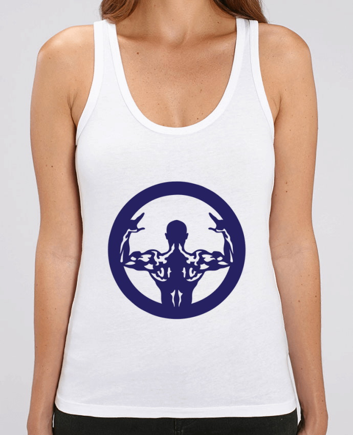 Camiseta de Tirantes  Mujer Stella Dreamer bodybuilding musculation logo biceps pose Par Achille