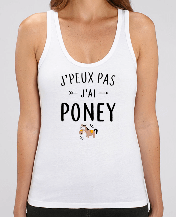 Débardeur J'peux pas j'ai poney Par La boutique de Laura