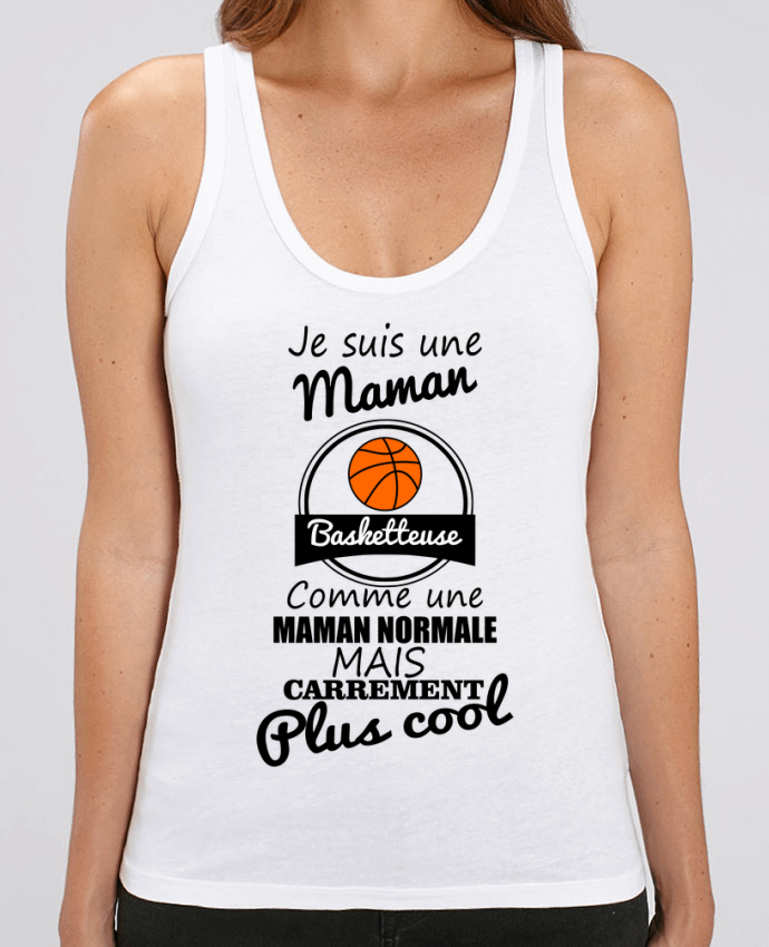 Camiseta de Tirantes  Mujer Stella Dreamer Je suis une maman basketteuse comme une maman normale mais carrément plus cool Par Benicha