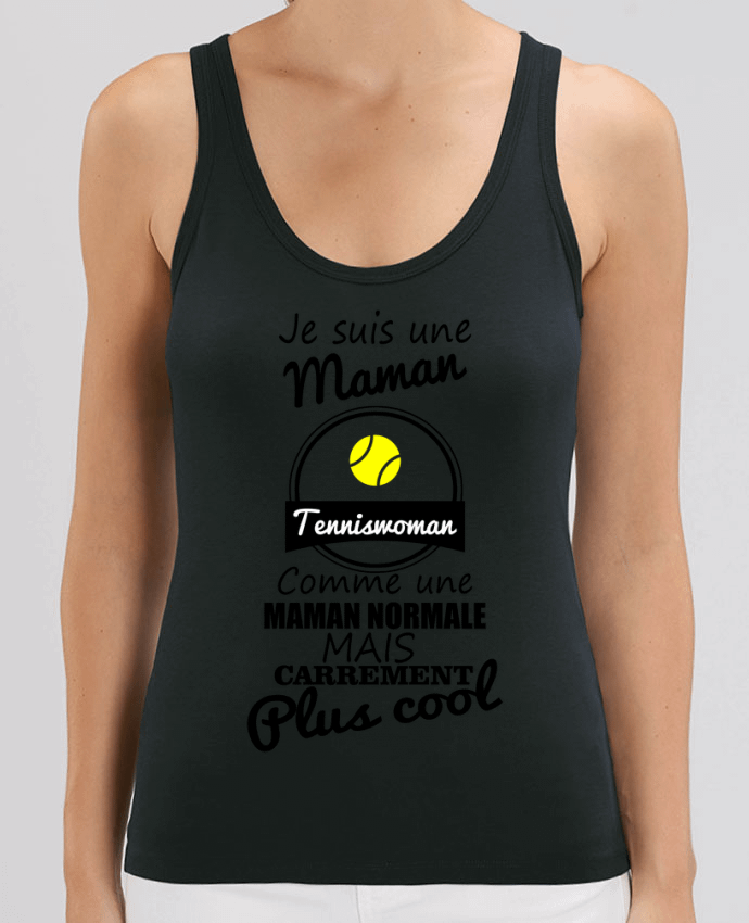 Camiseta de Tirantes  Mujer Stella Dreamer Je suis une maman tenniswoman comme une maman normale mais carrément plus cool Par Benicha