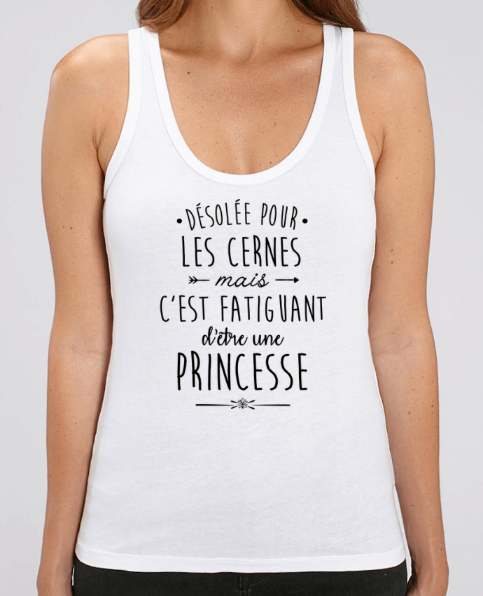 Camiseta de Tirantes  Mujer Stella Dreamer C'est fatiguant d'être une princesse Par La boutique de Laura