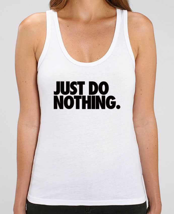 Camiseta de Tirantes  Mujer Stella Dreamer Just Do Nothing Par Freeyourshirt.com