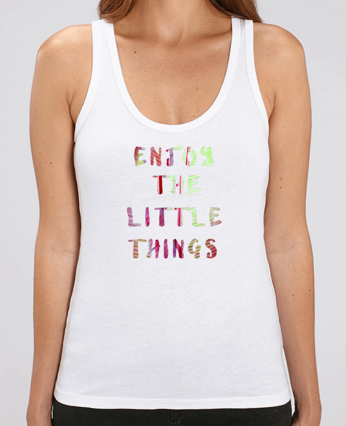 Camiseta de Tirantes  Mujer Stella Dreamer Enjoy the little things Par Les Caprices de Filles