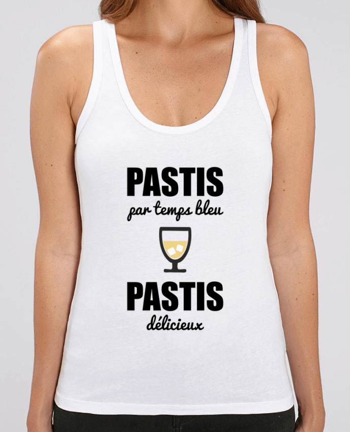 Camiseta de Tirantes  Mujer Stella Dreamer Pastis por temps bleu pastis délicieux Par Benichan