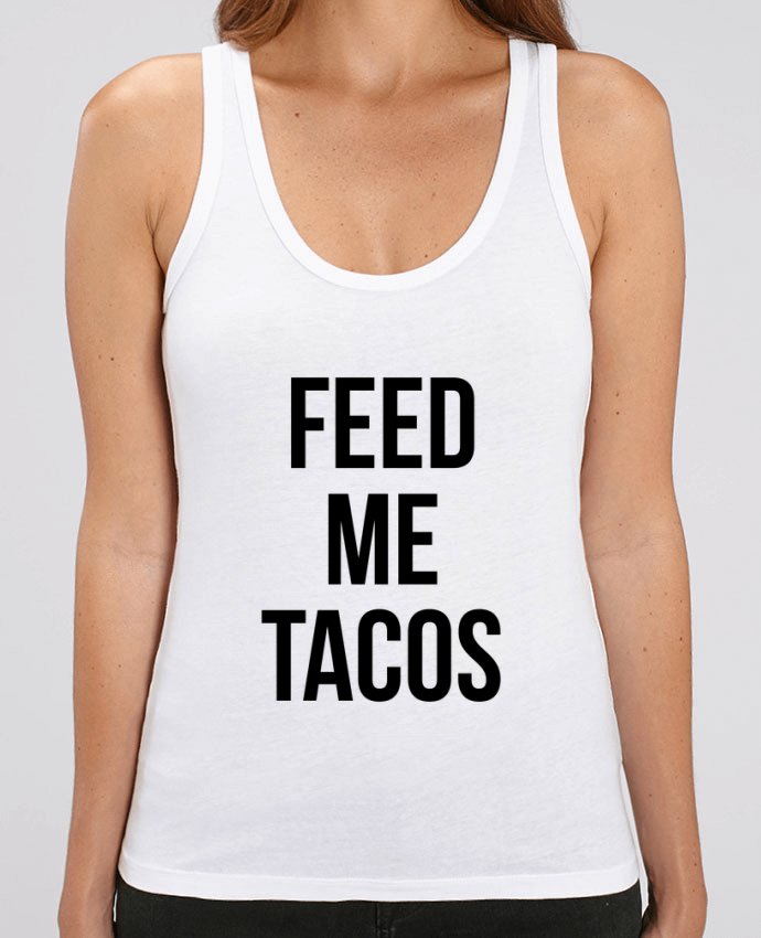 Camiseta de Tirantes  Mujer Stella Dreamer Feed me tacos Par Bichette