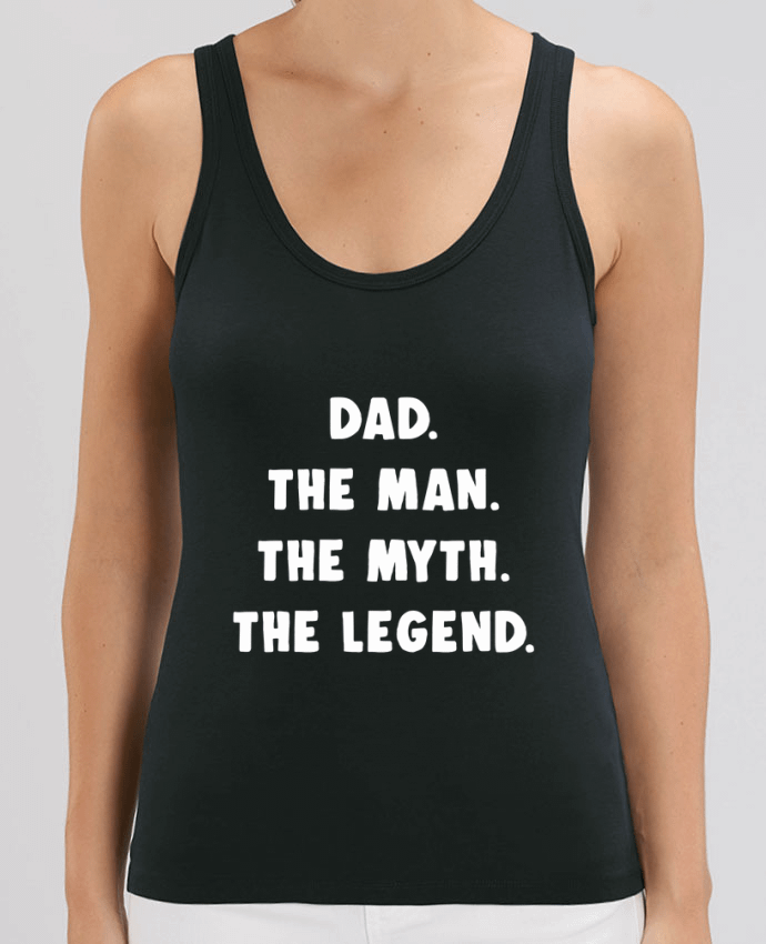 Camiseta de Tirantes  Mujer Stella Dreamer Dad the man, the myth, the legend Par Bichette