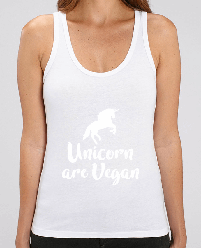 Camiseta de Tirantes  Mujer Stella Dreamer Unicorn are vegan Par Bichette