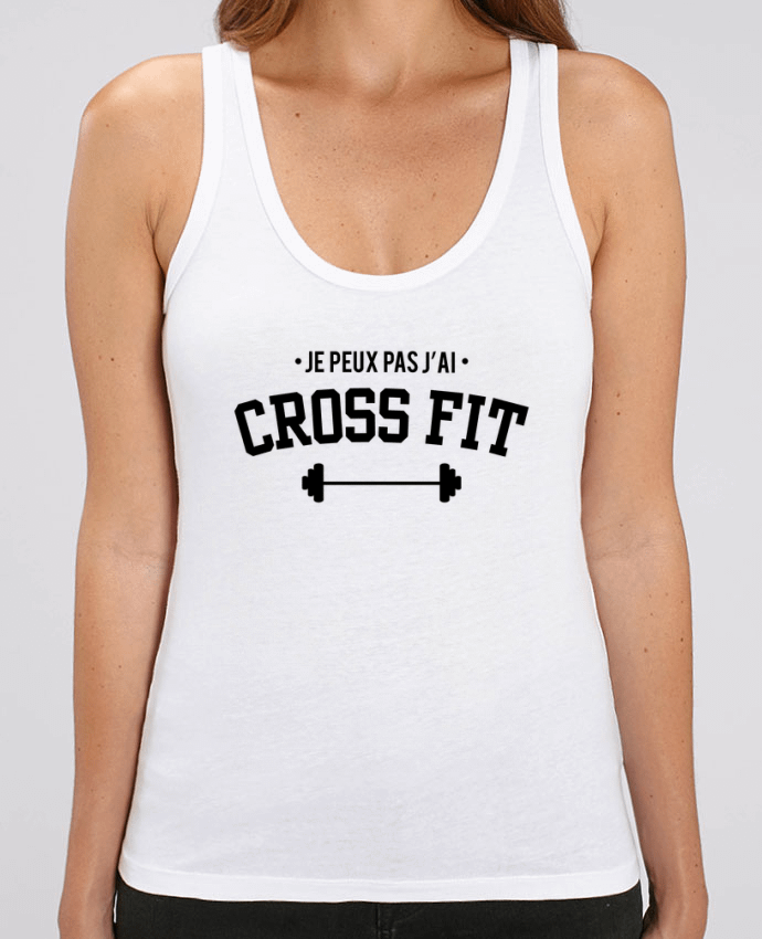 Women Tank Top Stella Dreamer Je peux pas j'ai crossfit Par tunetoo