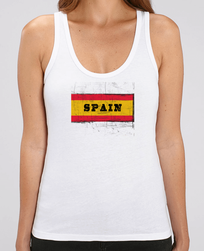 Camiseta de Tirantes  Mujer Stella Dreamer Drapeau espagnol Par Les Caprices de Filles