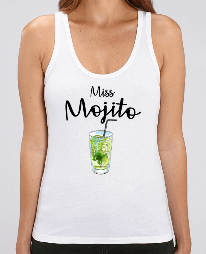 Camiseta de Tirantes  Mujer Stella Dreamer Miss Mojito Par FRENCHUP-MAYO