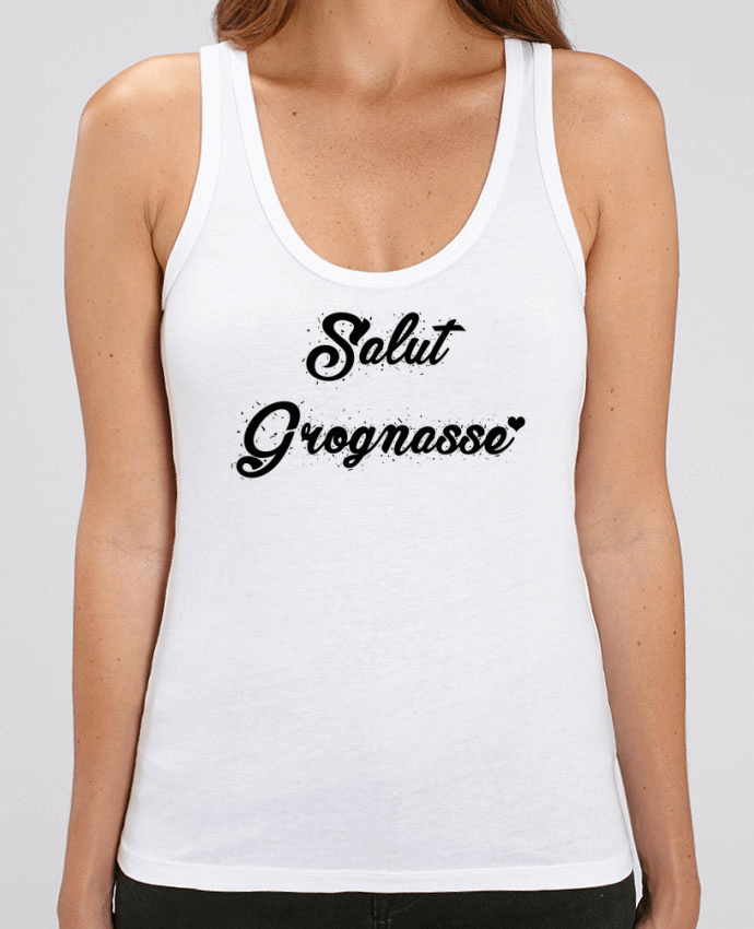 Camiseta de Tirantes  Mujer Stella Dreamer Salut grognasse ! Par tunetoo