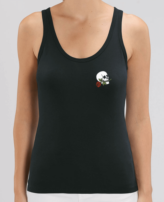 Camiseta de Tirantes  Mujer Stella Dreamer Skull flower Par Ruuud