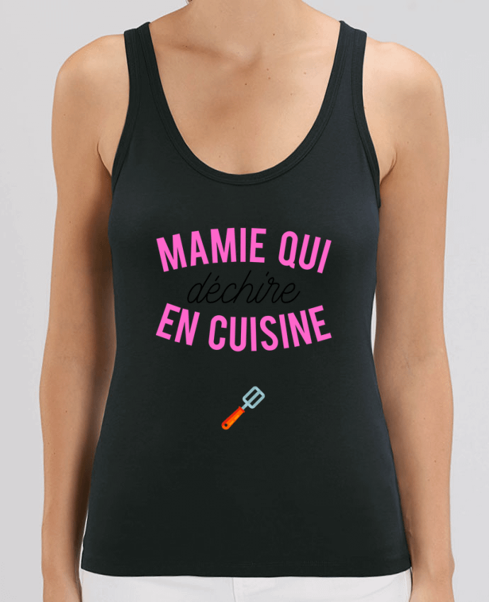Camiseta de Tirantes  Mujer Stella Dreamer Mamie qui déchire en cuisine Par tunetoo