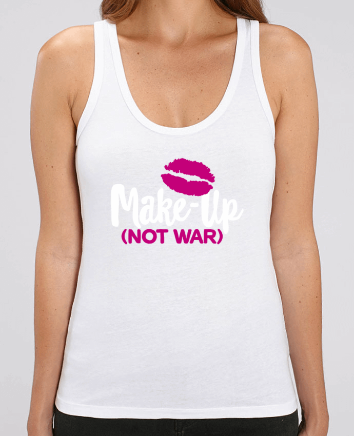Camiseta de Tirantes  Mujer Stella Dreamer Make up not war Par LaundryFactory